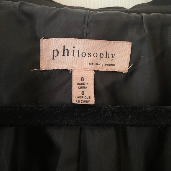 Black Philosophy Blazer 🖤 - Picture 2 of 3